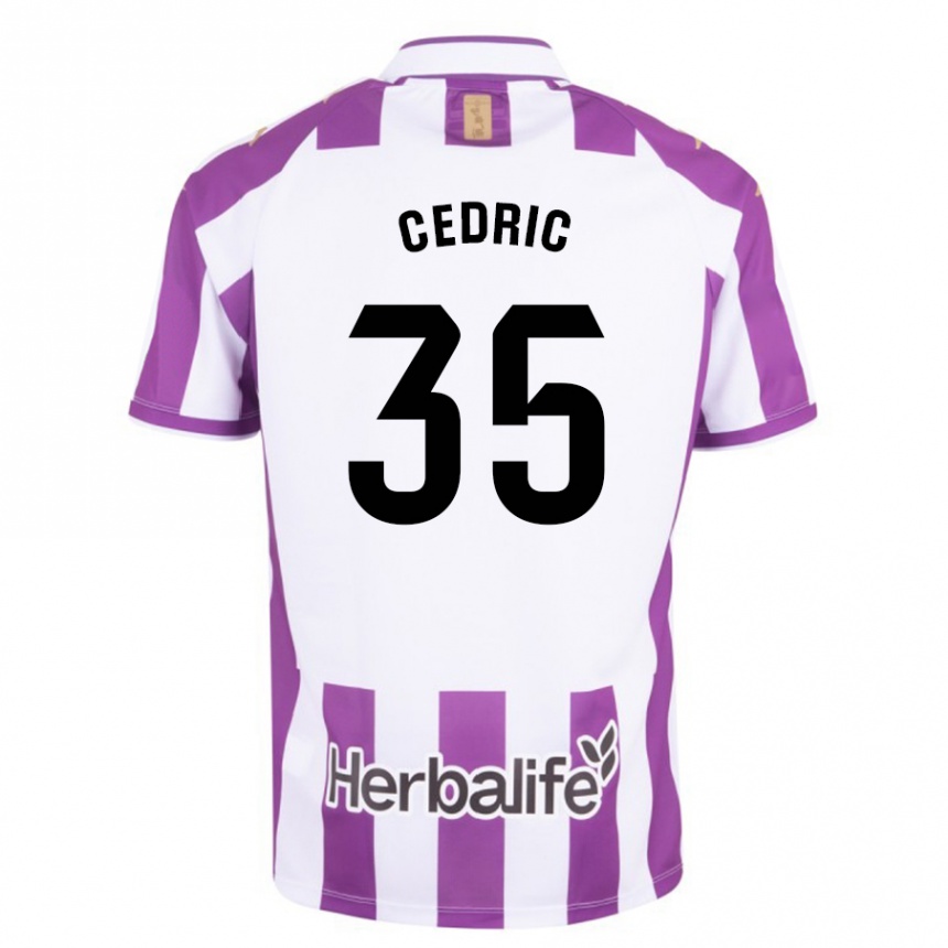 Vyrai Iván Cédric #35 Violetinė Spalva Namų Marškinėliai 2023/24 T-Shirt