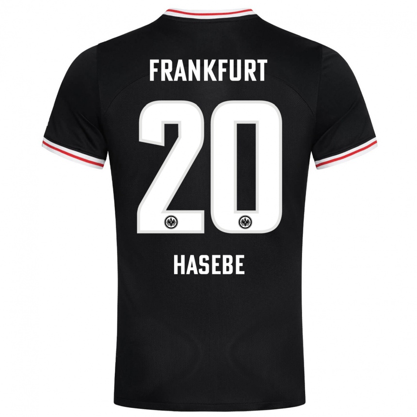 Vyrai Makoto Hasebe #20 Juoda Išvykos Marškinėliai 2023/24 T-Shirt