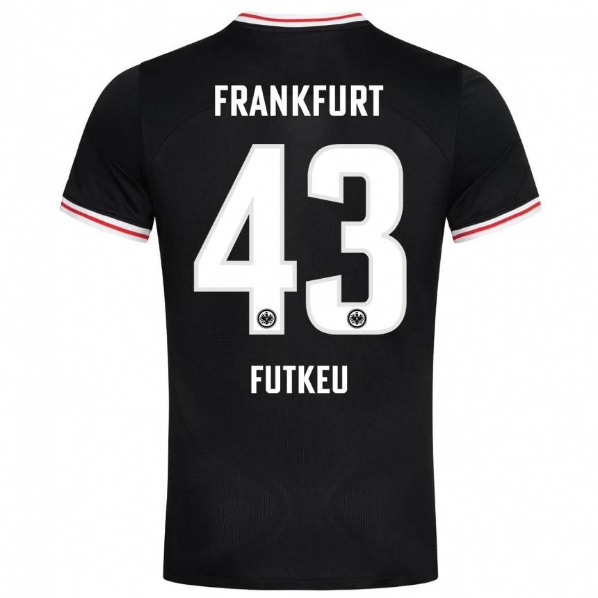 Vyrai Noel Futkeu #43 Juoda Išvykos Marškinėliai 2023/24 T-Shirt