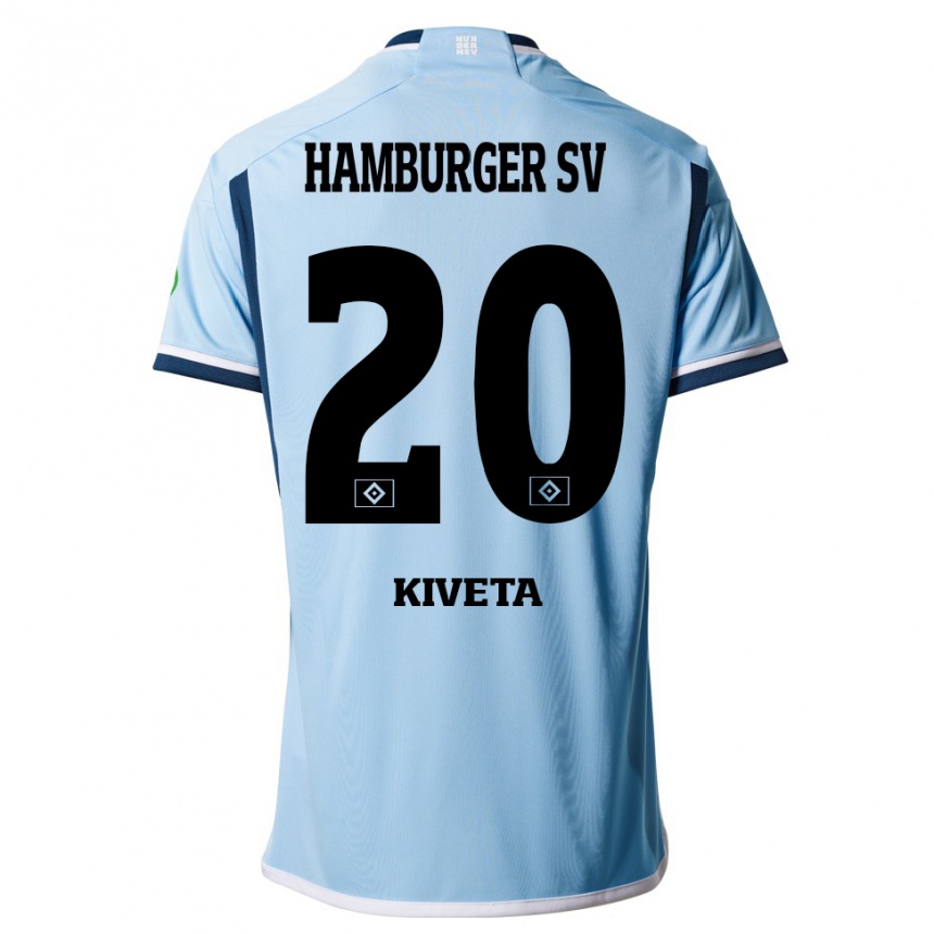 Vyrai Glory Kiveta #20 Mėlyna Išvykos Marškinėliai 2023/24 T-Shirt