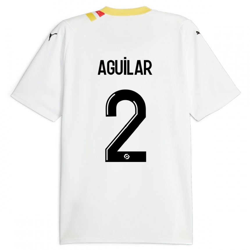 Vyrai Ruben Aguilar #2 Juoda Išvykos Marškinėliai 2023/24 T-Shirt