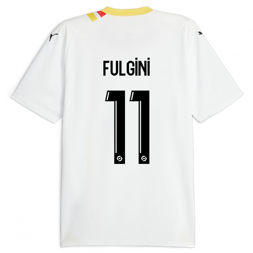 Vyrai Angelo Fulgini #11 Juoda Išvykos Marškinėliai 2023/24 T-Shirt