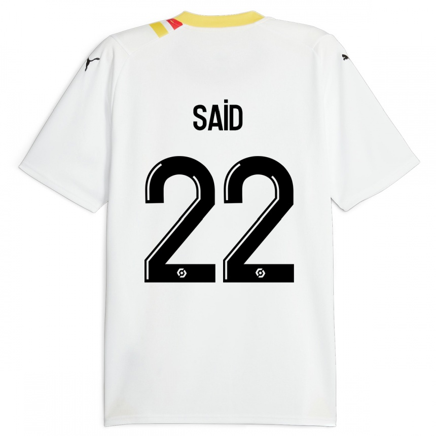 Vyrai Wesley Saïd #22 Juoda Išvykos Marškinėliai 2023/24 T-Shirt