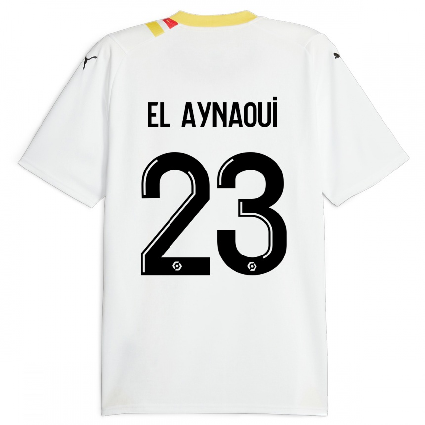 Vyrai Neil El Aynaoui #23 Juoda Išvykos Marškinėliai 2023/24 T-Shirt