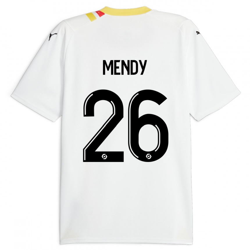 Vyrai Nampalys Mendy #26 Juoda Išvykos Marškinėliai 2023/24 T-Shirt