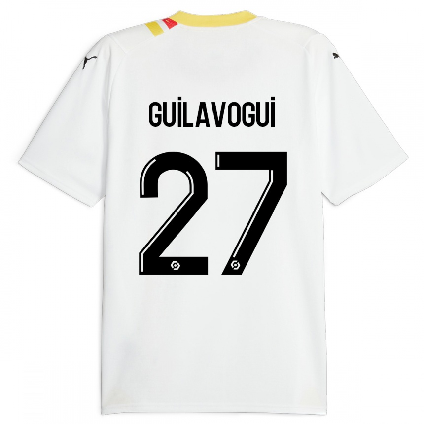 Vyrai Morgan Guilavogui #27 Juoda Išvykos Marškinėliai 2023/24 T-Shirt