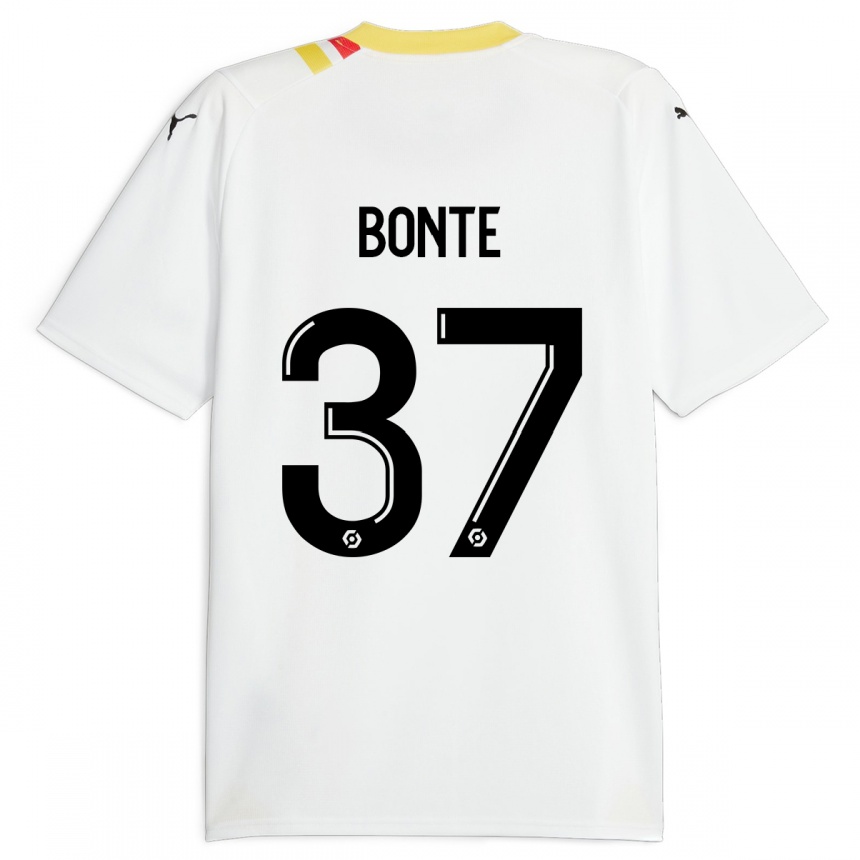 Vyrai Nolan Bonte #37 Juoda Išvykos Marškinėliai 2023/24 T-Shirt