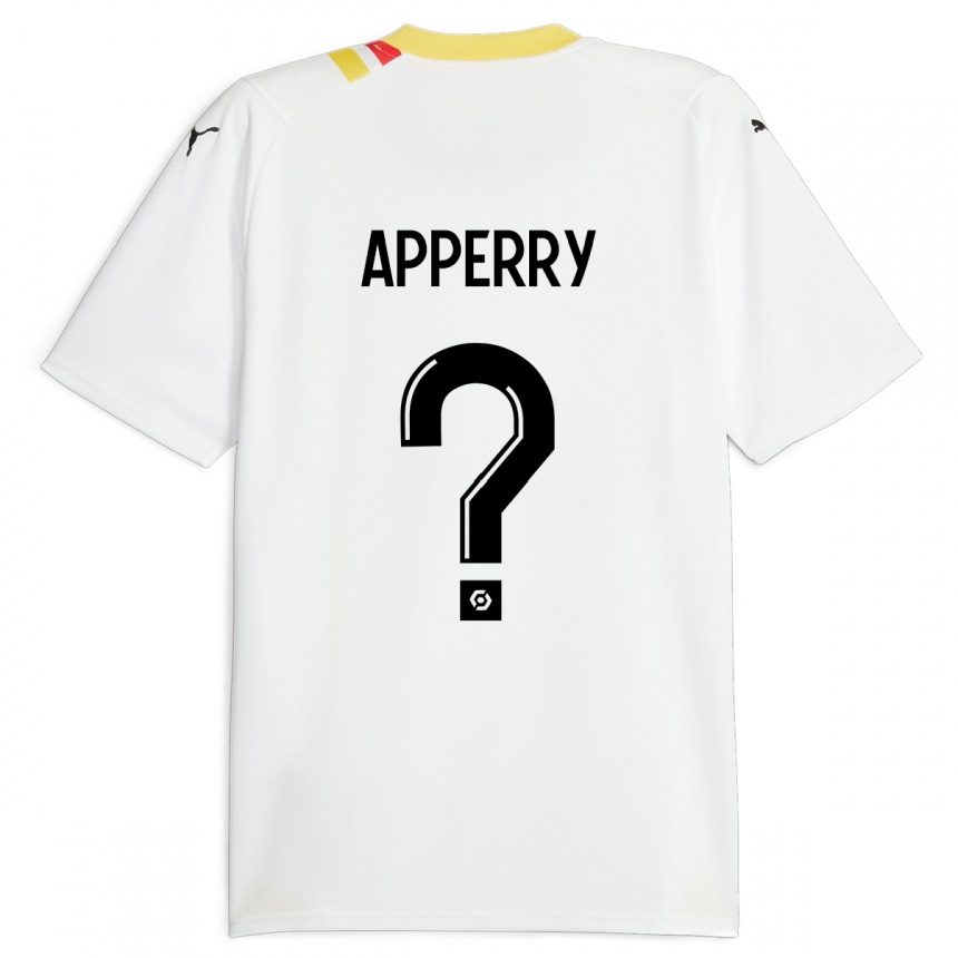 Vyrai Marceau Apperry #0 Juoda Išvykos Marškinėliai 2023/24 T-Shirt