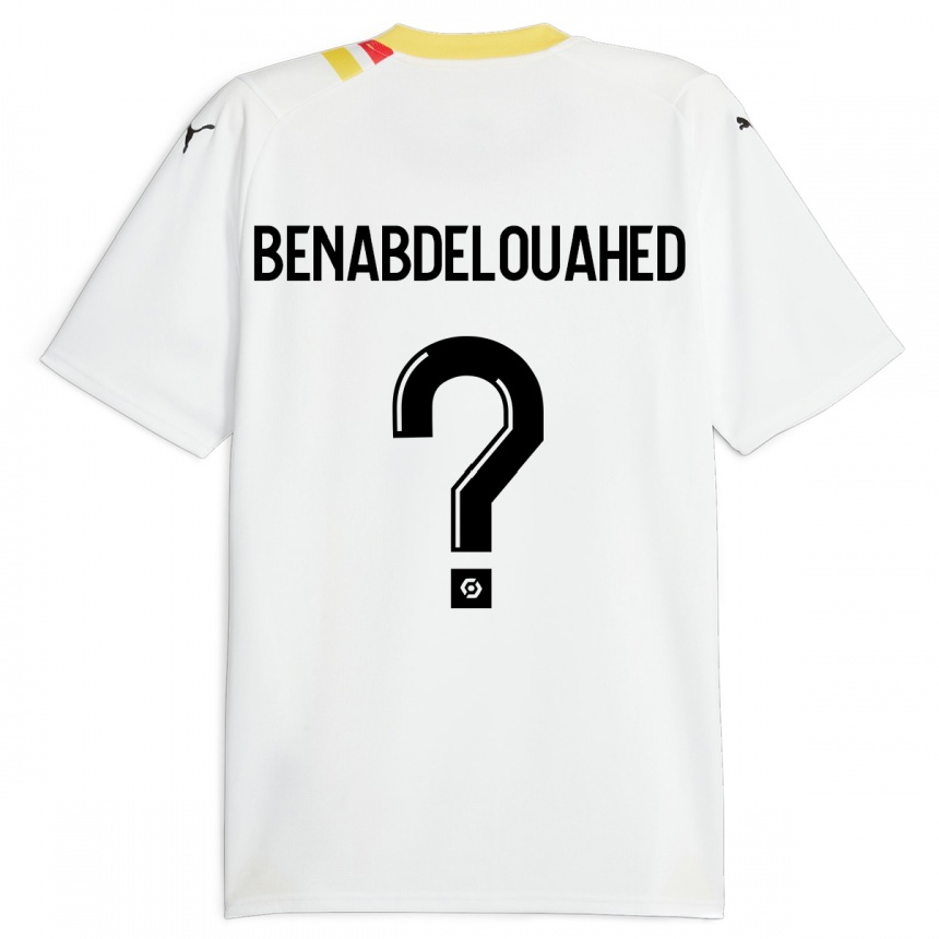 Vyrai Kaïs Benabdelouahed #0 Juoda Išvykos Marškinėliai 2023/24 T-Shirt