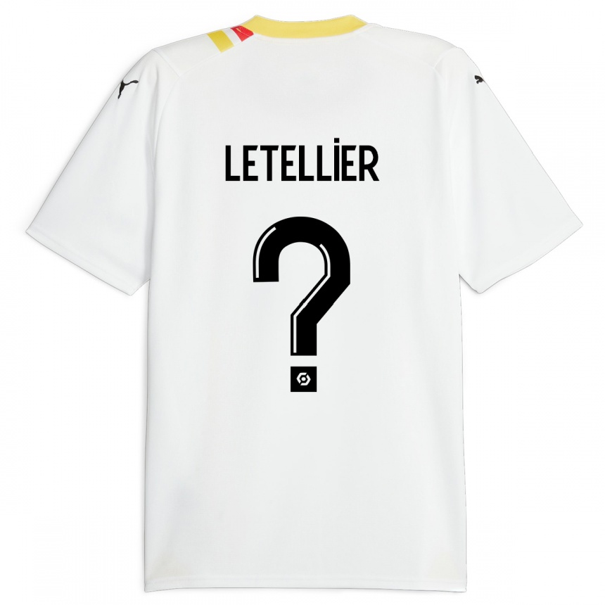 Vyrai Trévor Letellier #0 Juoda Išvykos Marškinėliai 2023/24 T-Shirt