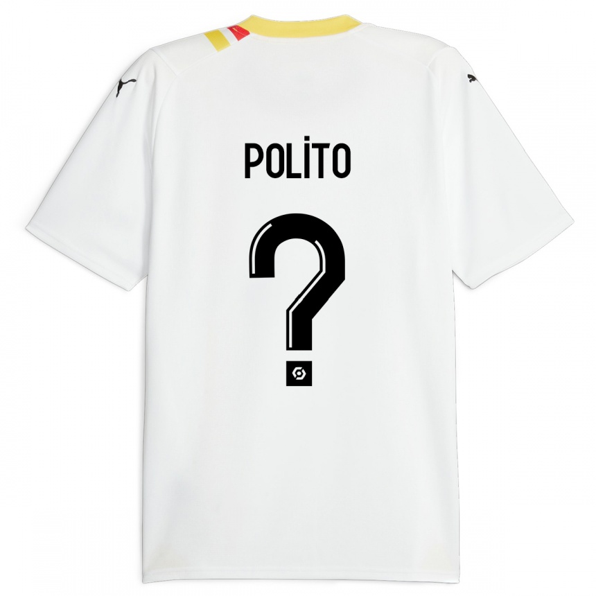 Vyrai Carla Polito #0 Juoda Išvykos Marškinėliai 2023/24 T-Shirt