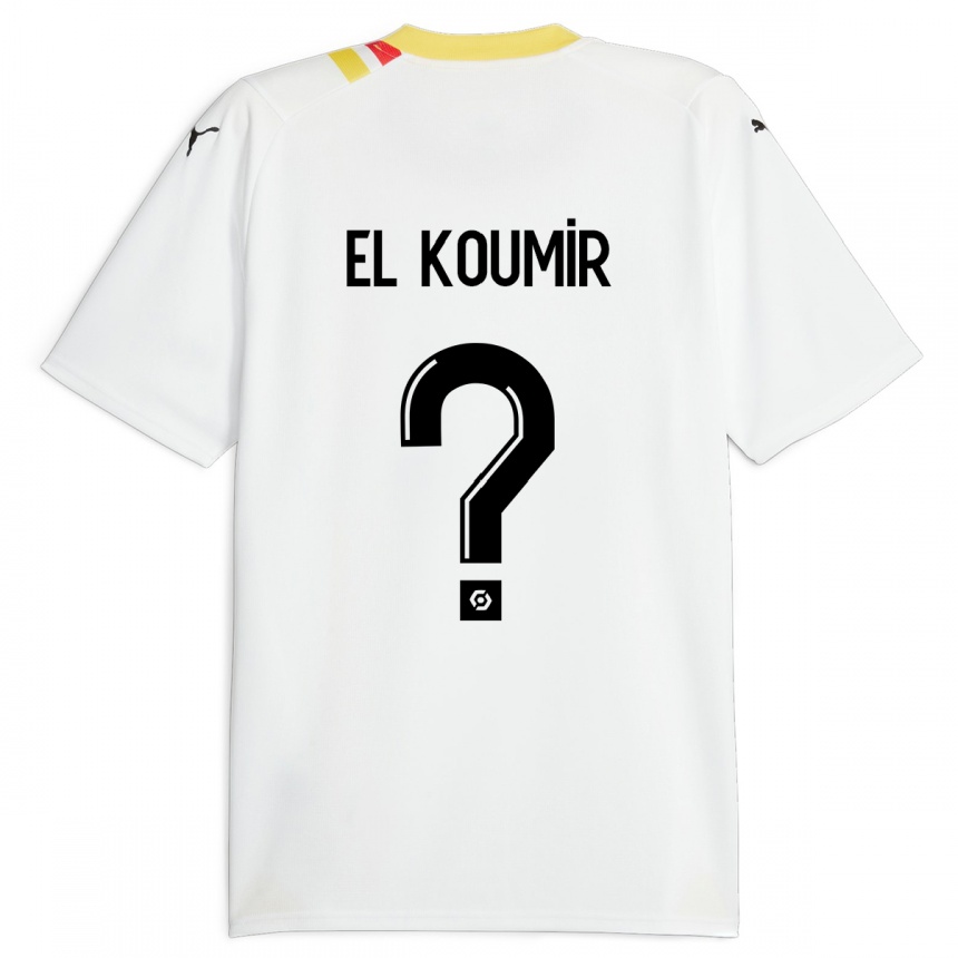 Vyrai Kaïna El Koumir #0 Juoda Išvykos Marškinėliai 2023/24 T-Shirt