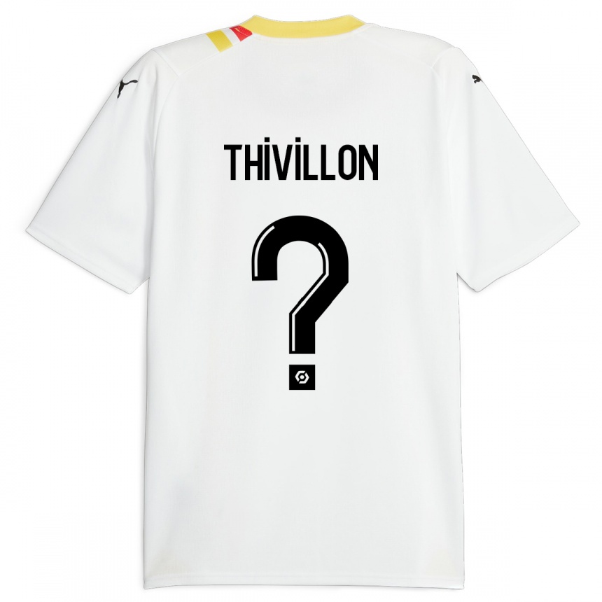 Vyrai Lina Thivillon #0 Juoda Išvykos Marškinėliai 2023/24 T-Shirt