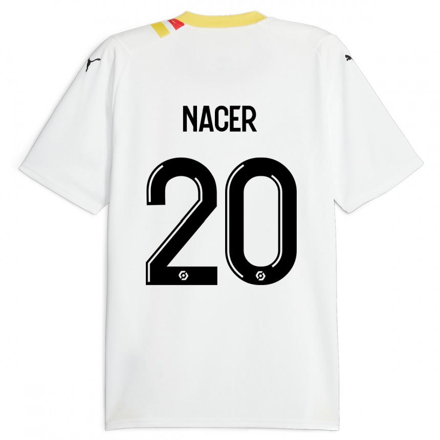 Vyrai Myriem Nacer #20 Juoda Išvykos Marškinėliai 2023/24 T-Shirt