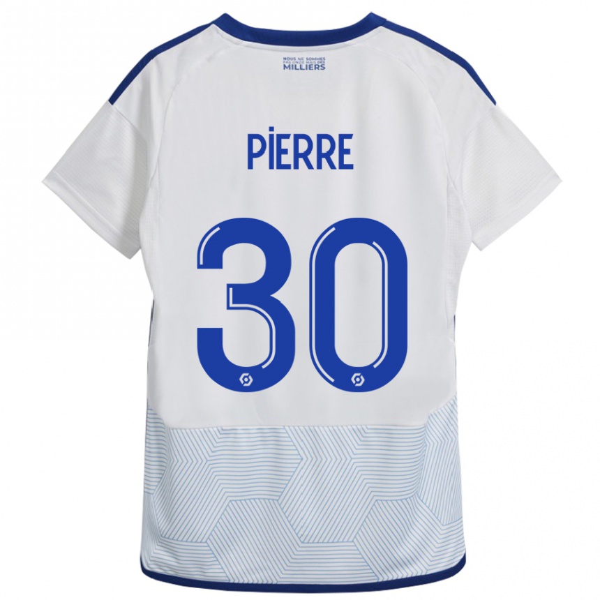 Vyrai Alexandre Pierre #30 Baltas Išvykos Marškinėliai 2023/24 T-Shirt