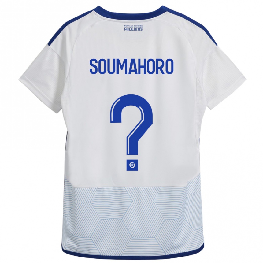 Vyrai Mohamed Soumahoro #0 Baltas Išvykos Marškinėliai 2023/24 T-Shirt