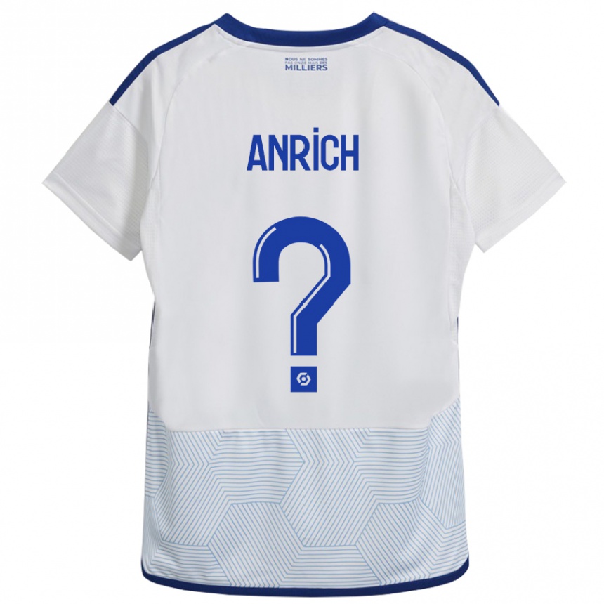 Vyrai Melchior Anrich #0 Baltas Išvykos Marškinėliai 2023/24 T-Shirt