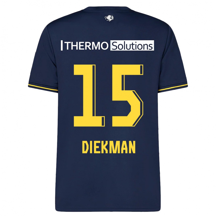 Vyrai Jill Diekman #15 Karinis Jūrų Laivynas Išvykos Marškinėliai 2023/24 T-Shirt