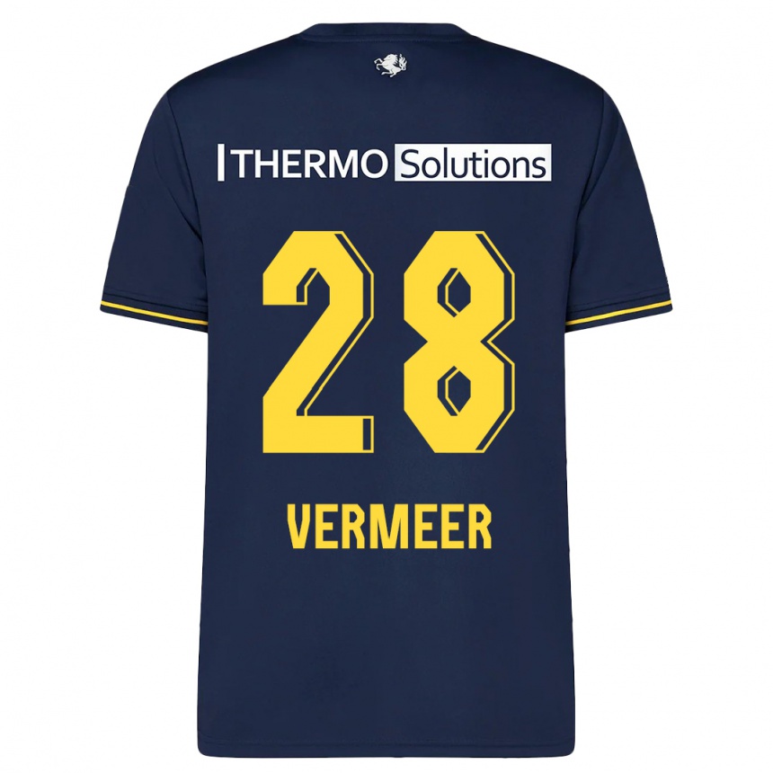 Vyrai Sofie Rianne Vermeer #28 Karinis Jūrų Laivynas Išvykos Marškinėliai 2023/24 T-Shirt