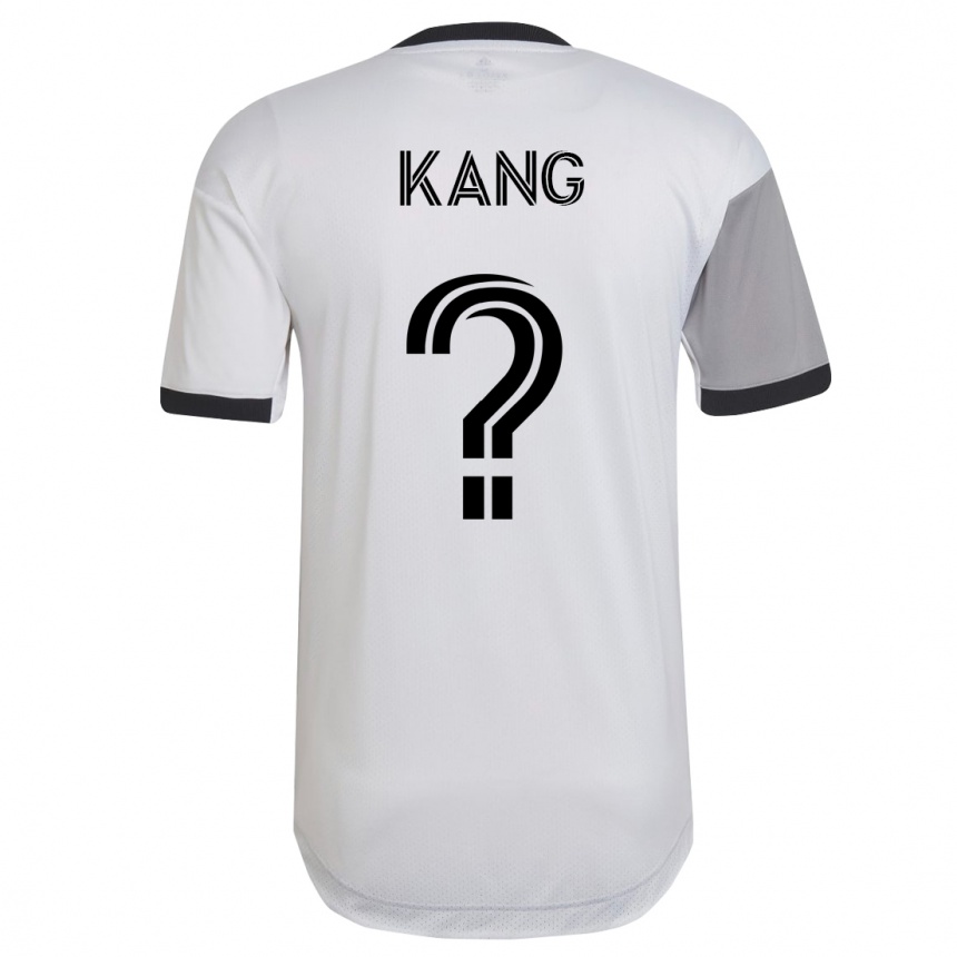 Vyrai Ethan Kang #0 Baltas Išvykos Marškinėliai 2023/24 T-Shirt