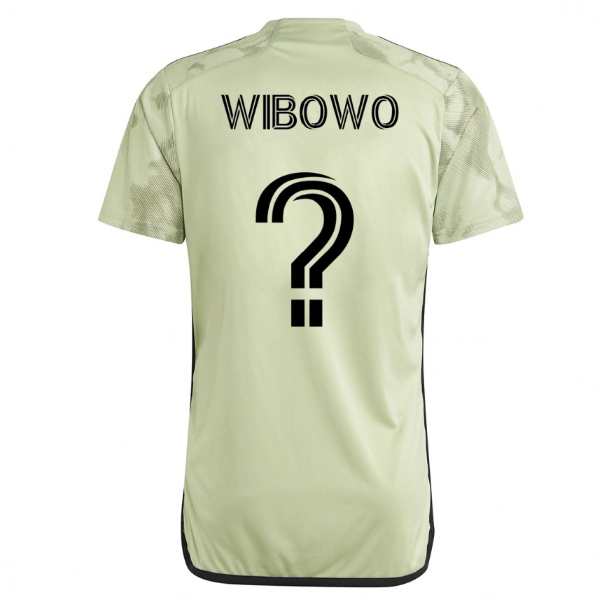 Vyrai Adrian Wibowo #0 Žalias Išvykos Marškinėliai 2023/24 T-Shirt