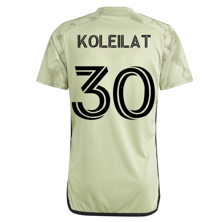Vyrai Jassem Koleilat #30 Žalias Išvykos Marškinėliai 2023/24 T-Shirt