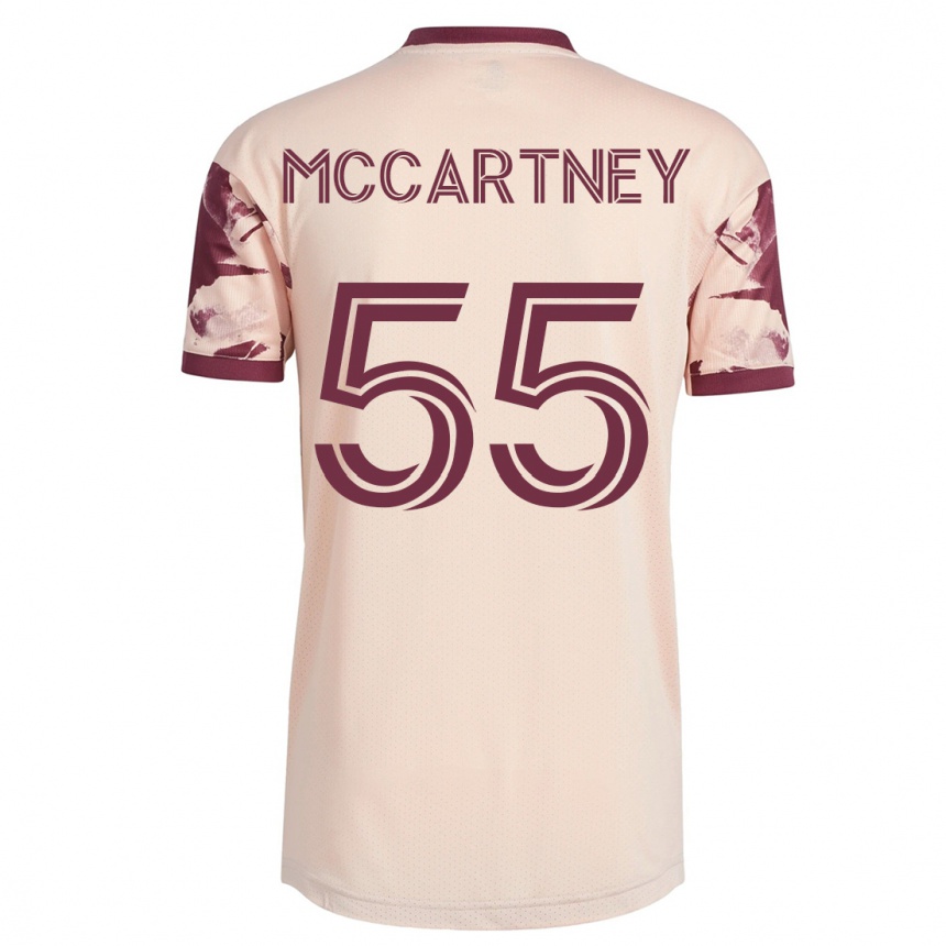 Vyrai Dawson Mccartney #55 Beveik Baltas Išvykos Marškinėliai 2023/24 T-Shirt