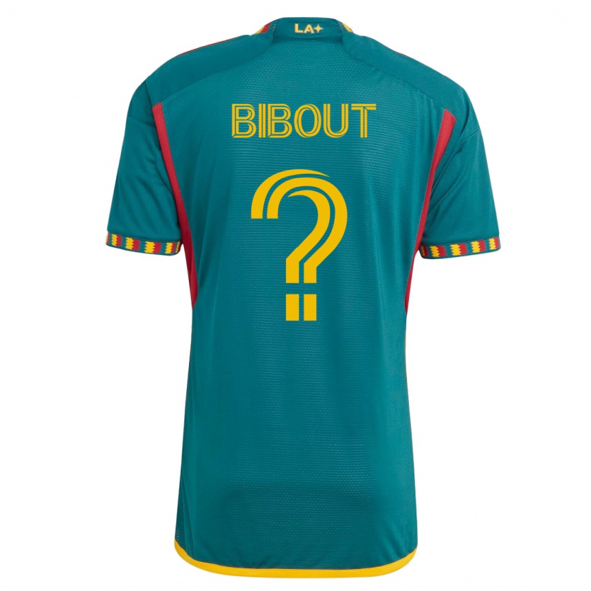 Vyrai Aaron Bibout #0 Žalias Išvykos Marškinėliai 2023/24 T-Shirt