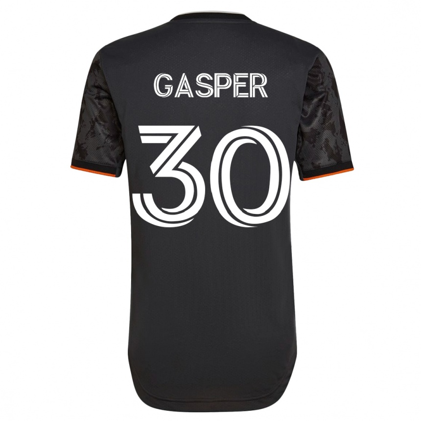 Vyrai Chase Gasper #30 Juoda Išvykos Marškinėliai 2023/24 T-Shirt