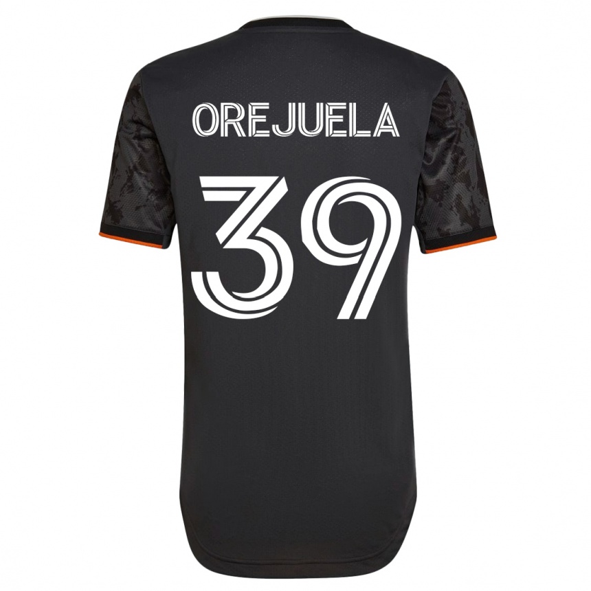 Vyrai Jesus Orejuela #39 Juoda Išvykos Marškinėliai 2023/24 T-Shirt