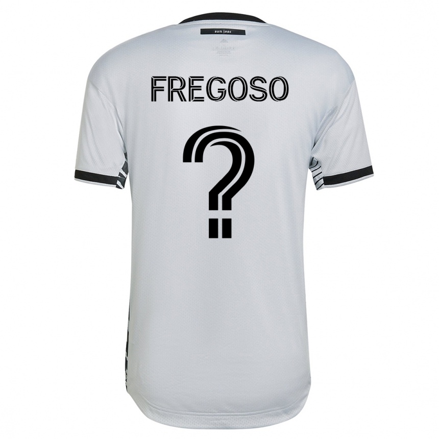 Vyrai Daniel Fregoso #0 Baltas Išvykos Marškinėliai 2023/24 T-Shirt