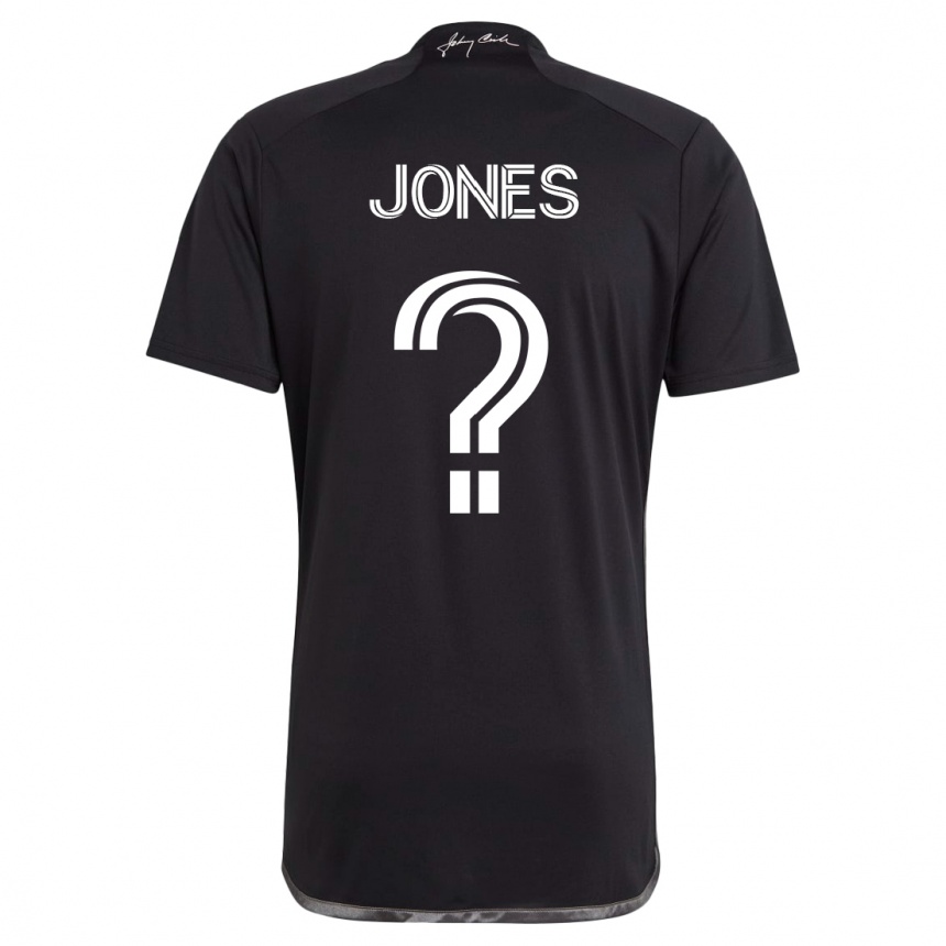 Vyrai Isaiah Jones #0 Juoda Išvykos Marškinėliai 2023/24 T-Shirt