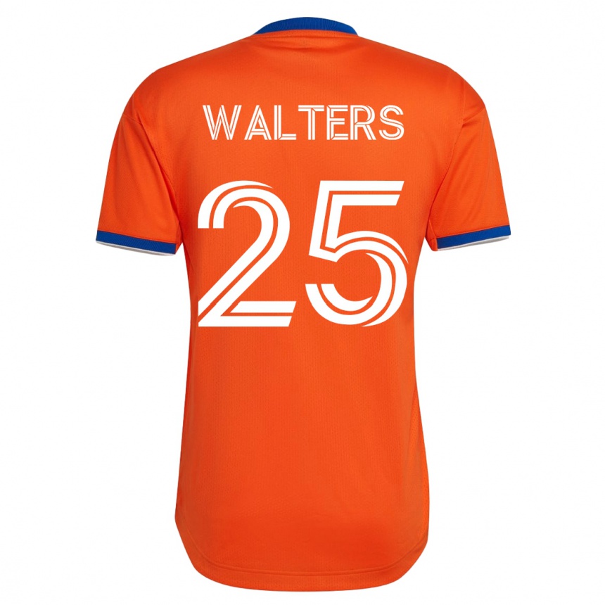 Vyrai Paul Walters #25 Baltas Išvykos Marškinėliai 2023/24 T-Shirt