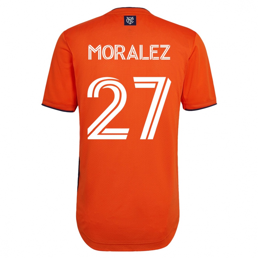 Vyrai Maxi Moralez #27 Juoda Išvykos Marškinėliai 2023/24 T-Shirt