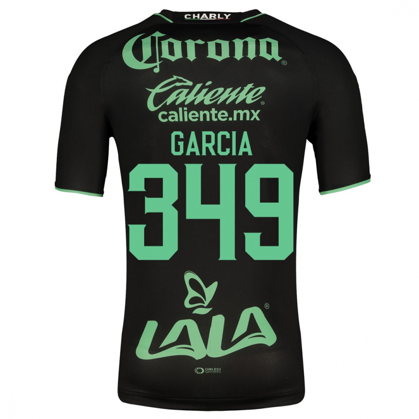 Vyrai Diego García #349 Juoda Išvykos Marškinėliai 2023/24 T-Shirt