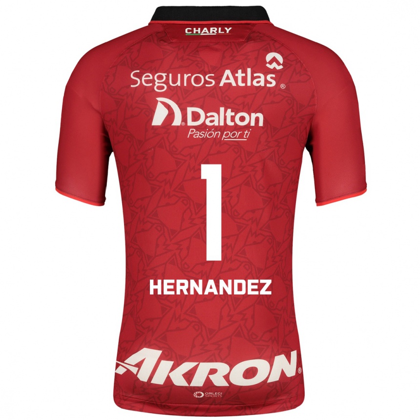 Vyrai José Hernández #1 Raudona Išvykos Marškinėliai 2023/24 T-Shirt