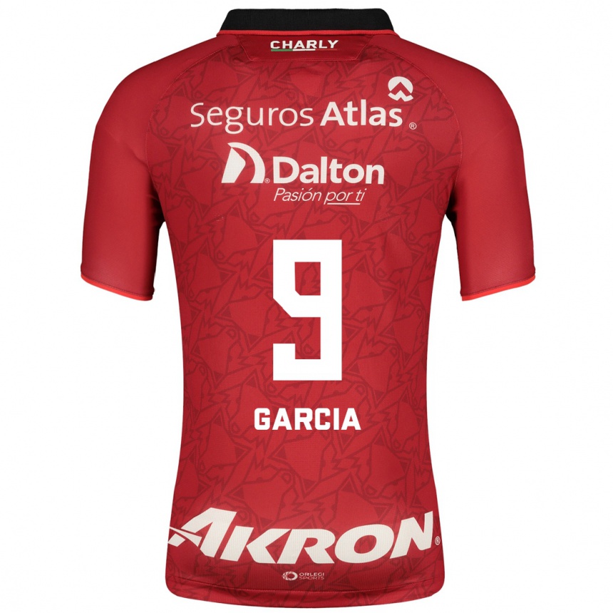 Vyrai Marcia García #9 Raudona Išvykos Marškinėliai 2023/24 T-Shirt
