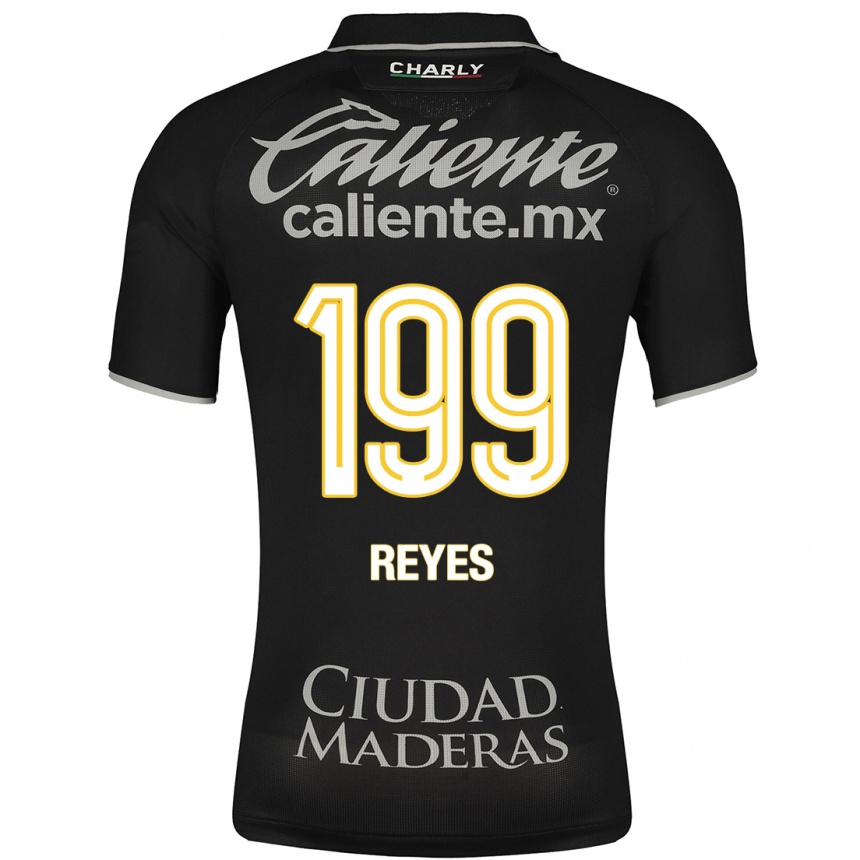 Vyrai Jonathan Reyes #199 Juoda Išvykos Marškinėliai 2023/24 T-Shirt