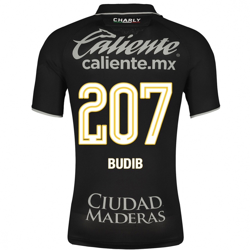 Vyrai Pedro Budib #207 Juoda Išvykos Marškinėliai 2023/24 T-Shirt