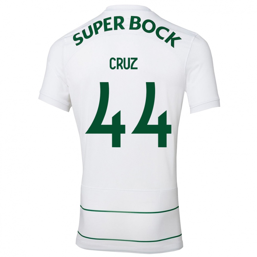 Vyrai Marco Cruz #44 Baltas Išvykos Marškinėliai 2023/24 T-Shirt