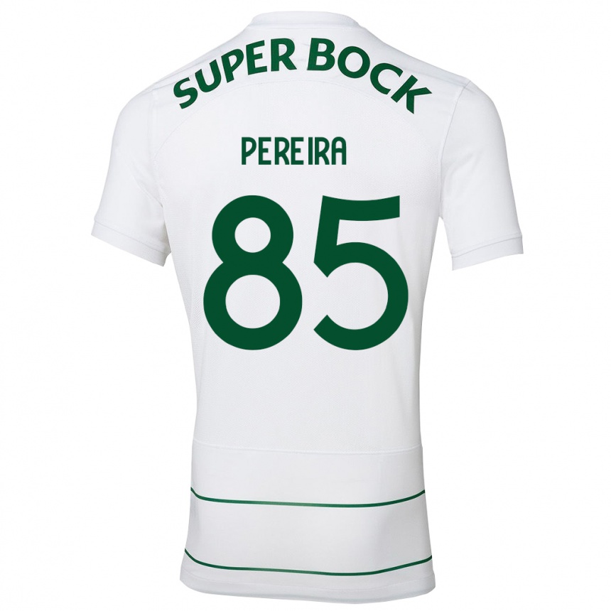 Vyrai João Pereira #85 Baltas Išvykos Marškinėliai 2023/24 T-Shirt