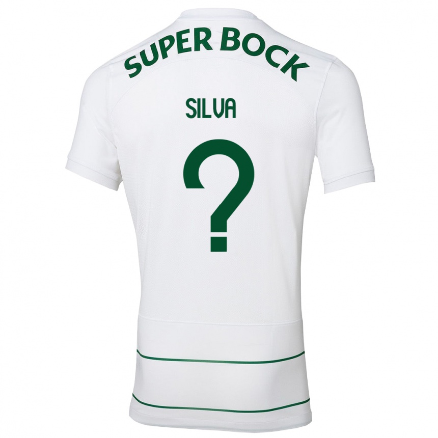 Vyrai Guilherme Silva #0 Baltas Išvykos Marškinėliai 2023/24 T-Shirt