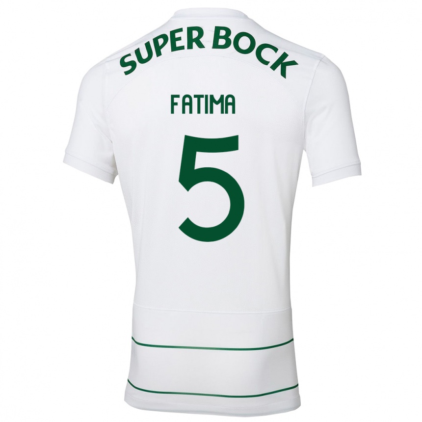 Vyrai Francisca Fatima Aquino Dutra #5 Baltas Išvykos Marškinėliai 2023/24 T-Shirt