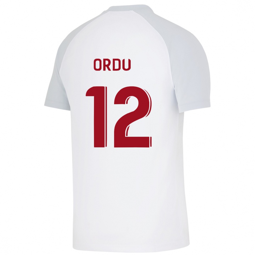 Vyrai Atakan Ordu #12 Baltas Išvykos Marškinėliai 2023/24 T-Shirt