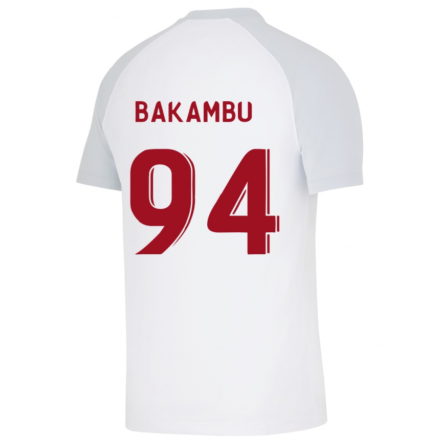 Vyrai Cedric Bakambu #94 Baltas Išvykos Marškinėliai 2023/24 T-Shirt