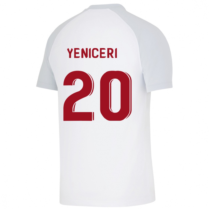 Vyrai Berna Yeniçeri #20 Baltas Išvykos Marškinėliai 2023/24 T-Shirt