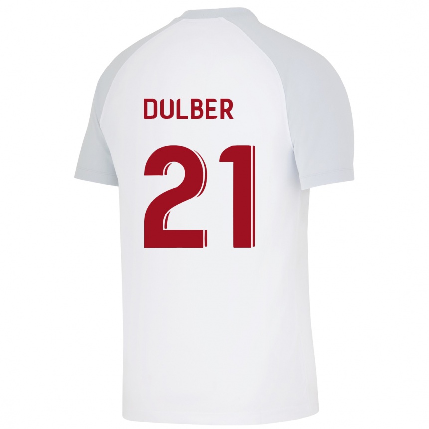 Vyrai Didem Dülber #21 Baltas Išvykos Marškinėliai 2023/24 T-Shirt