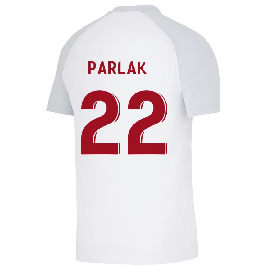 Vyrai Nazlıcan Parlak #22 Baltas Išvykos Marškinėliai 2023/24 T-Shirt