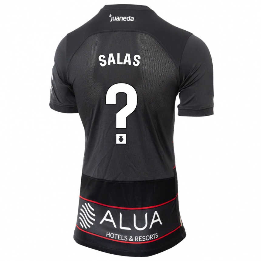 Vyrai Gabriel Salas #0 Juoda Išvykos Marškinėliai 2023/24 T-Shirt