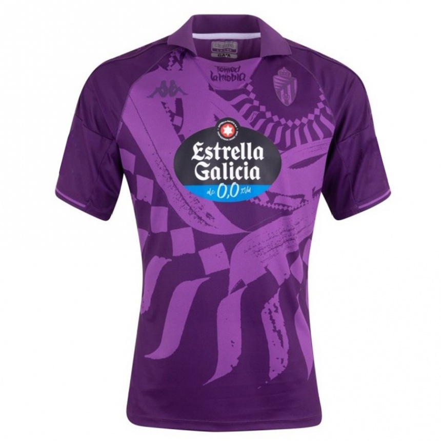 Vyrai Dani Fernández #17 Violetinė Išvykos Marškinėliai 2023/24 T-Shirt